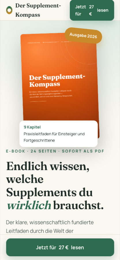 Vorschau der Verkaufsseite am Handy